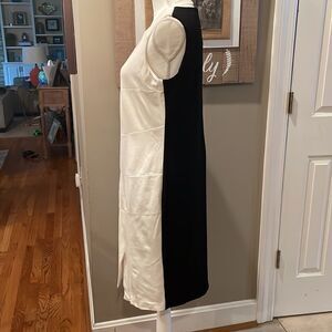 Chico’s Black Label Cream and Black Dress